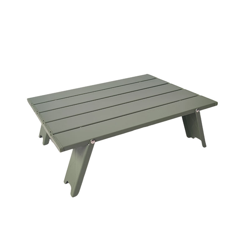 Mesa de acampamento leve ao ar livre de baixa altura
